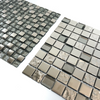Silver Electroplated Glass Mosaic -DGS21 Barhoo
