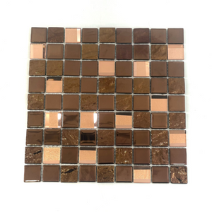 Rose Gold Glass Tiles -DGG15 LUXE 