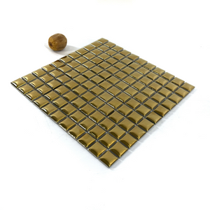 Custom Gold Electroplated Mosaic -Dpg13 Lujo