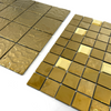 Electroplated Square Shape Glass Mosaic -DGG16 LUXE 