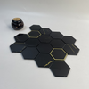 Gold Electroplated Tiles for Hotel Interiors 