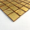 Gold Foil Electroplated Glass Mosaic