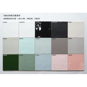 150x150 Gloss Textured Square Tile