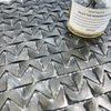Black Aluminum Mosaic for DIY Projects-SAB38