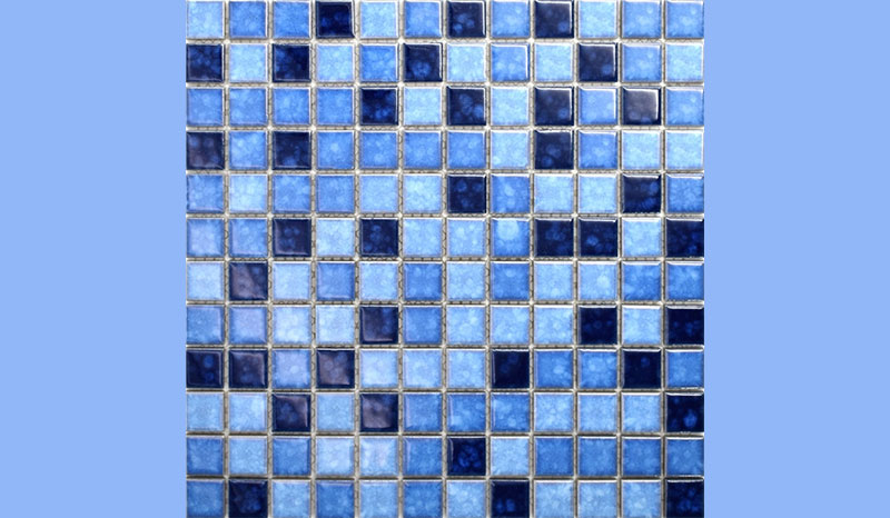 Mix & Match: Creating Unique Pool Designs with Mixed-Color Ceramic Mosaics
