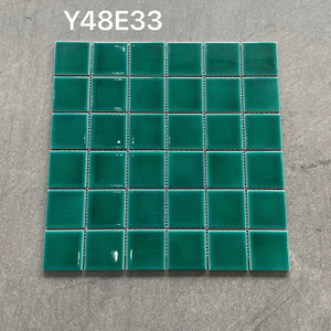 48x48mm Crackled Ceramic Mosaic for Pools