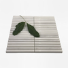 Star White Fluted Natural Stone Mosaic-XB22