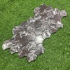 Rosso Levanto Fan Scale Marble Mosaic Tile-JLH29