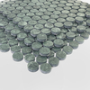 Indian Green Marble Penny Round Mosaic–IND12 