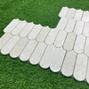 Golden Beige Natural Stone Mosaic Tile-BOT21