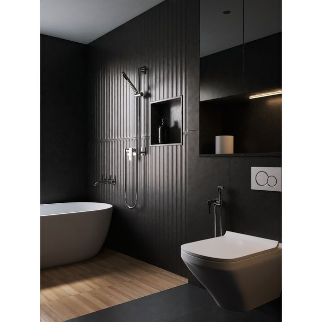 400X1200mm Black Pattern Tile-OL26