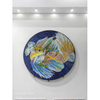 Animal-Themed Colored Glass Mosaic Cut Art